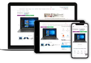 Magento eCommerce interface for custom eCommerce web development project