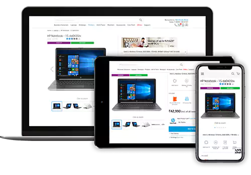 Magento eCommerce interface for custom eCommerce web development project