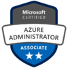 Microsoft Certified: Azure Administrator Associate badge